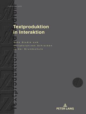 cover image of Textproduktion in Interaktion